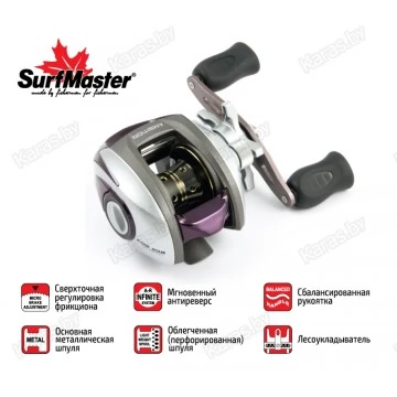 Мультипликаторная катушка Surf Master Ambition 20 L